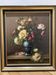 Oil on Canvas "Bouquet of Roses" - N. Okolowicz (1867-1928) - 55x46 cm