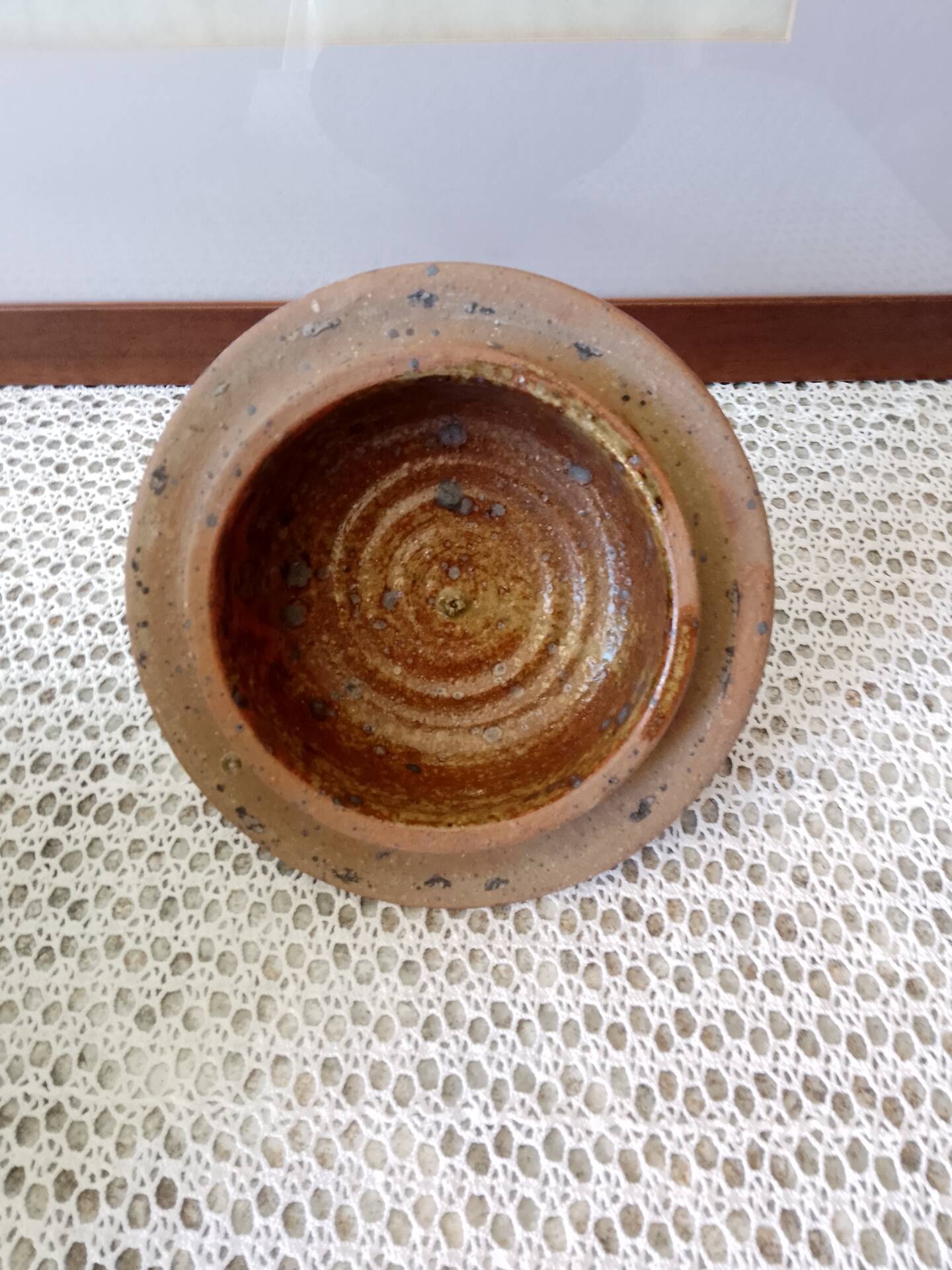 Vintage soup service in pyrite stoneware