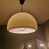 Polymethacrylate mushroom pendant light - 1970s