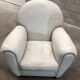 Fauteuil club Poltrona frau en cuir