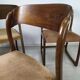 4 baumann sleigh chairs