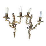 Vintage wall lights.