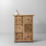 Commode rustique d'art populaire, France années 1900