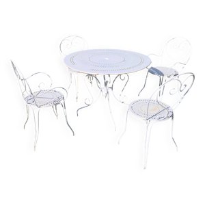 Table ronde de jardin