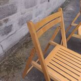 2 folding chairs from the 80s and 90s
