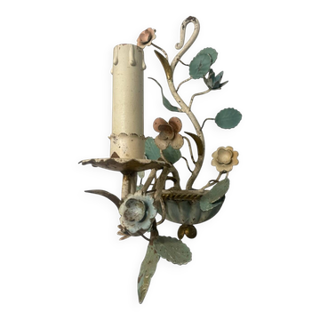 Italian Single Tole Sconce 1950’s