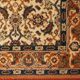 Vintage Indian synthetic wool rug