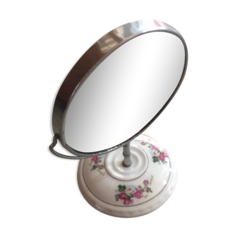 Porcelain swivel mirror