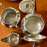 Service à thé,WMF, métal argenté, 4 pièces