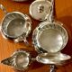 WMF tea set, silver-plated metal, 4 pieces