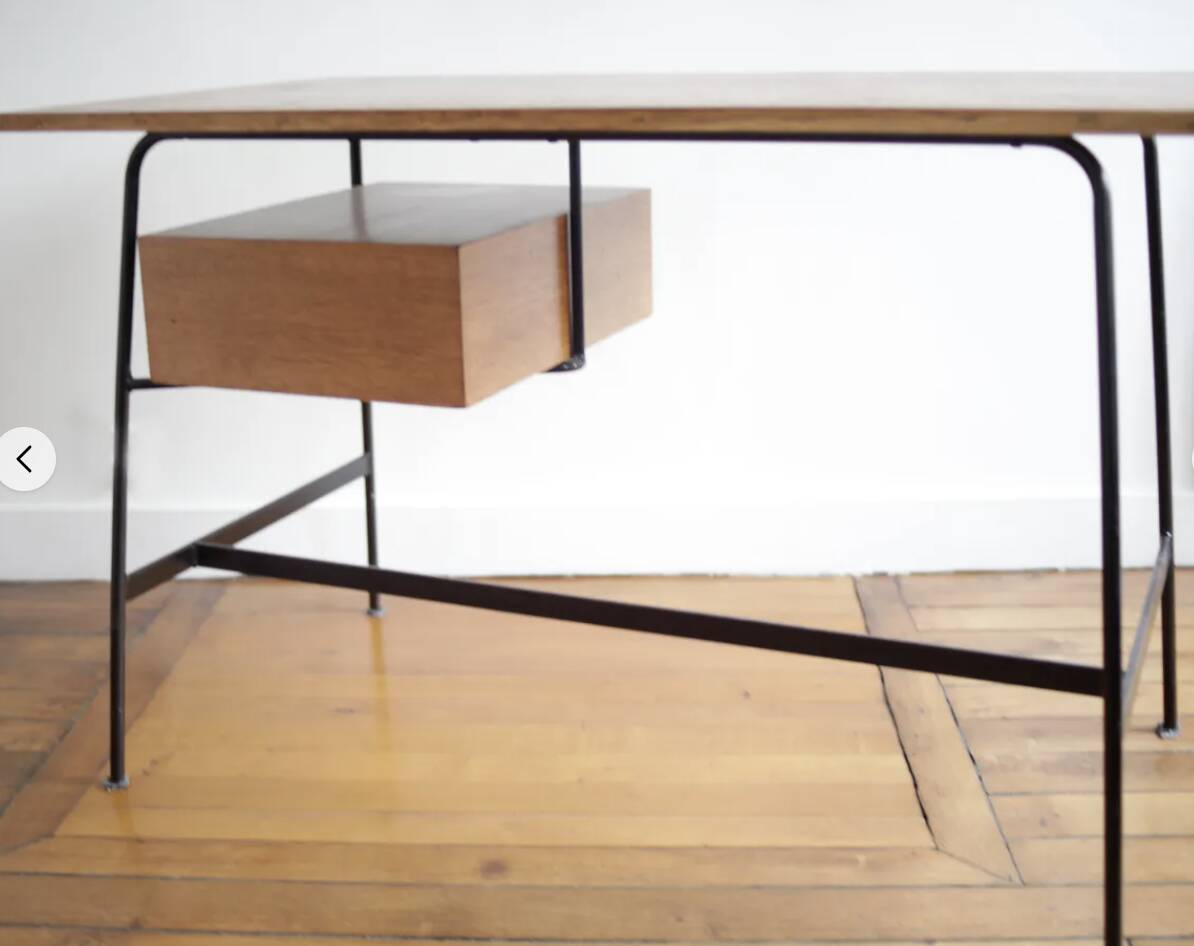 Desk by Pierre Paulin edition Thonet Ref. CYF834PC