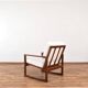 Fauteuil en teck danois des années 1960.