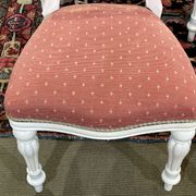 Set of 6 English Victorian style mahogany chairs.