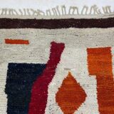 Handmade pure wool rug, size 140 x 260 cm.