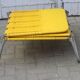 Vintage deckchair kurz design, germany 1960