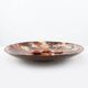 Assiette murale en céramique Ruscha Keramik Fat Lava, champignons 717/3, Allemagne de l'Ouest, années 1970