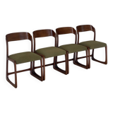 4 Baumann sleigh chairs