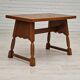 1950s, Danish design, oak wood coffee table, original condition.