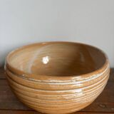 Stoneware salad bowl