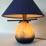 Glass paste lamp by A.France