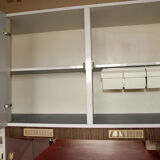 White vintage formica kitchen furniture