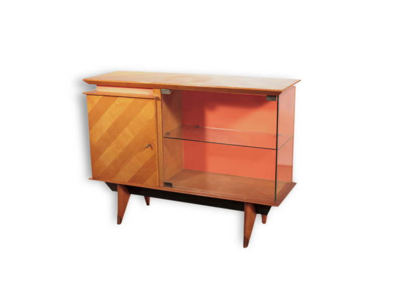Buffet Hutch in clear cherry around 1950