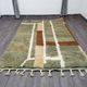 Handmade custom Berber rug with colourful patterns 1.4/2.6 m