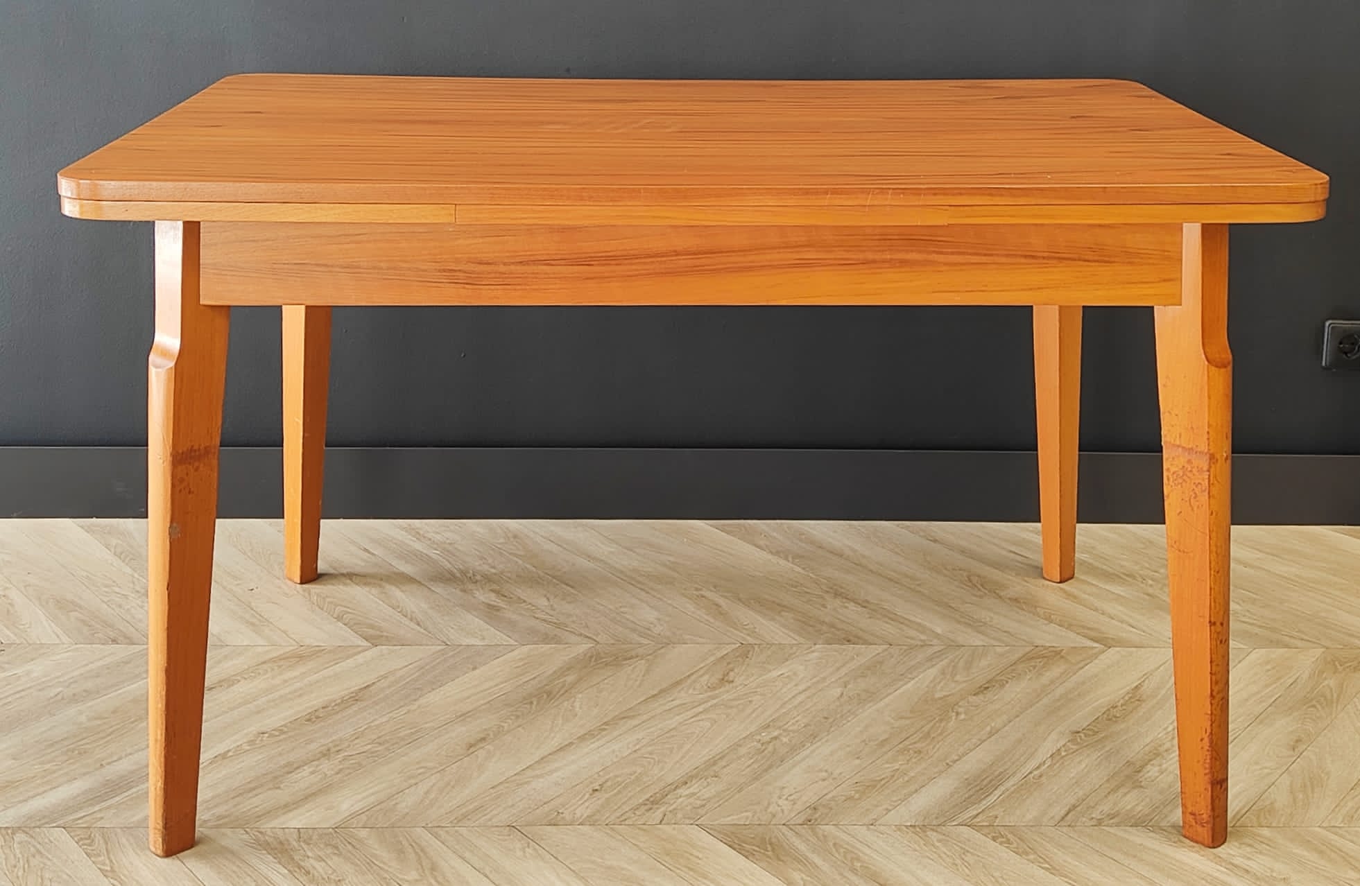 Mid century dining table vintage - extendable