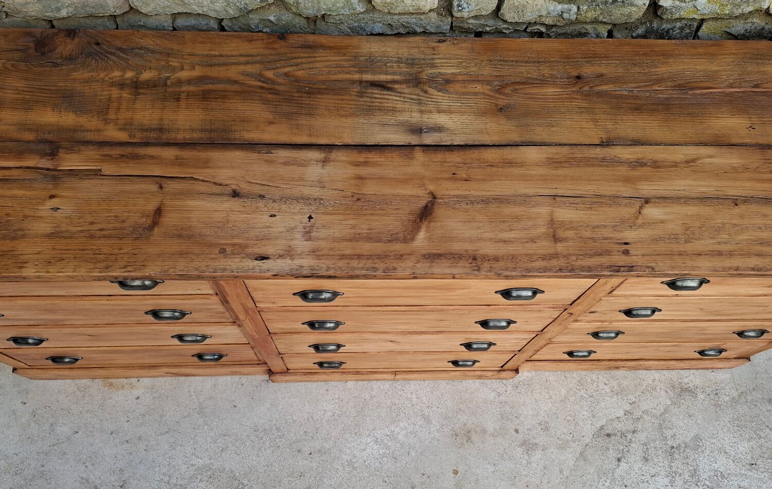Craft cabinet with 12 drawers