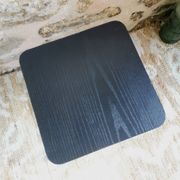 Vintage stool in black Formica