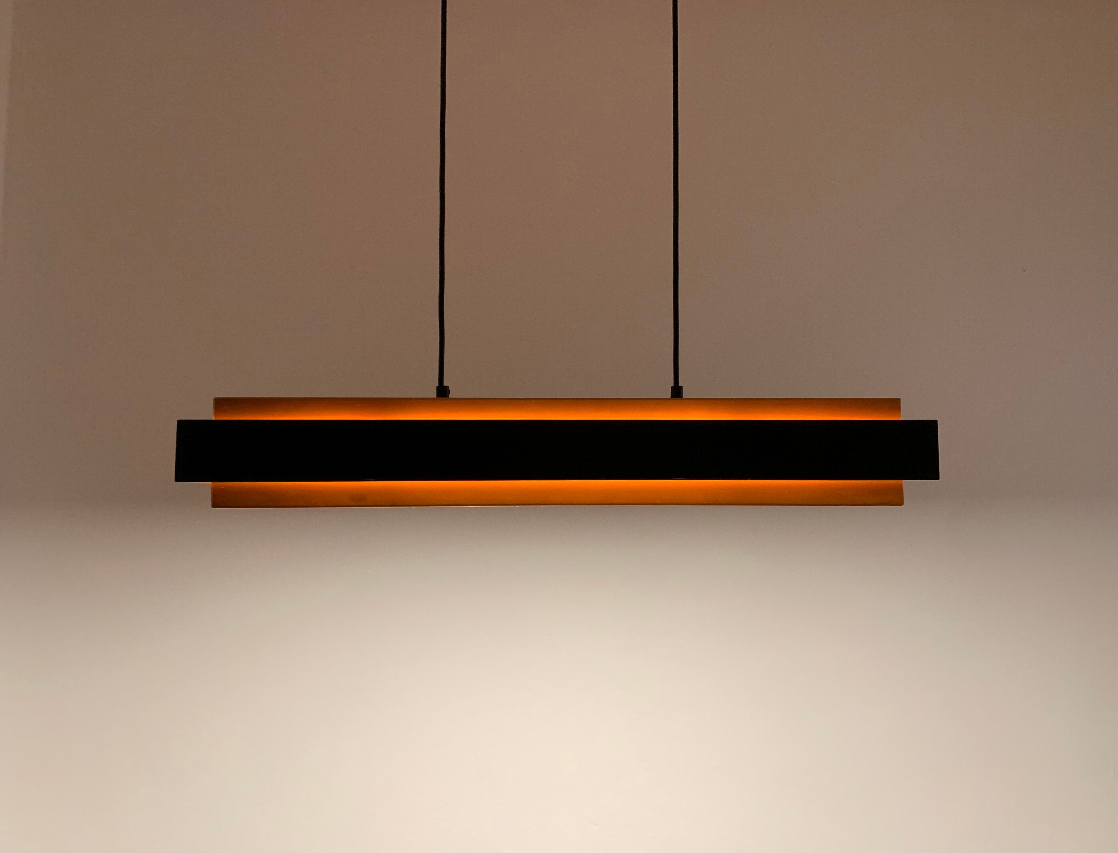 Danish Copper Pendant Lamp by Jo Hammerborg for Fog and Morup