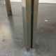 70s coffee table in chrome and smoked glass