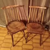 Pair of Tapiovaara Scandinavian chairs