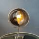 Lampe de table uplighter « Cup » en métal, couleur argent