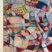 Abstract composition, signed Favre 1951
