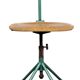 Dark Green Industrial Workshop Chair, 1950s