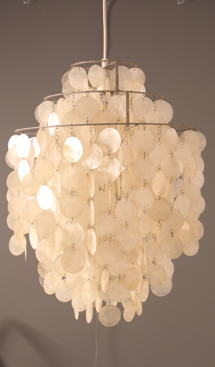 Ceiling lamp model 'FUN 1DM'  designed by Verner Panton  for Verpan, Denmark, 1960