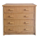 Vintage 1970s rattan chest of drawers