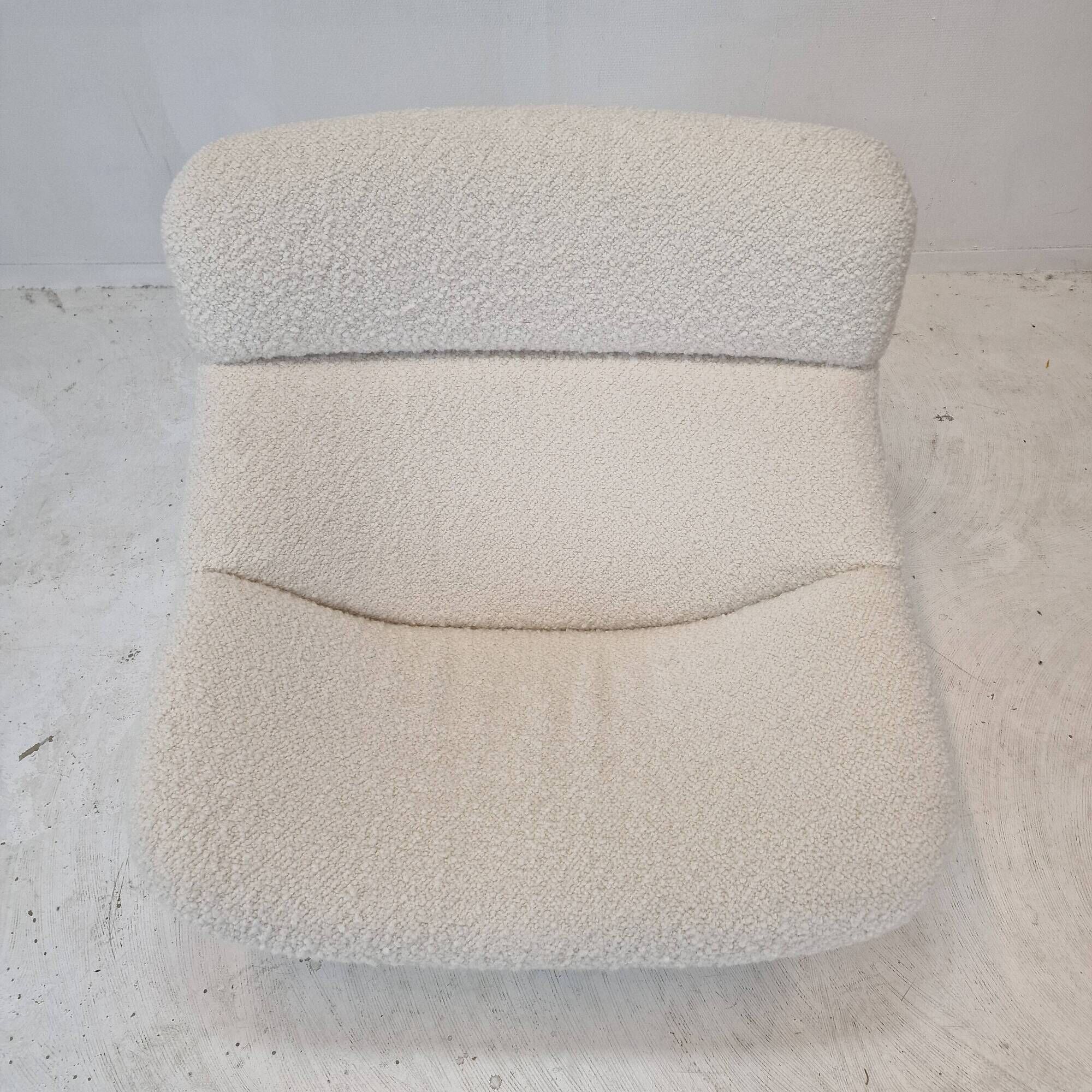 F518 Lounge Chair with Ottoman by Geoffrey Harcourt for Artifort, 1970s
