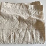 Farm tablecloth 19th in hemp canvas, reserve of trousseau L270cm