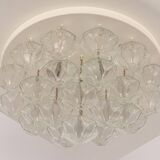 Plafonnier en verre pagode par Kalmar, Autriche, années 1960