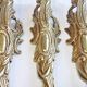 Antique bronze corner furniture ornaments