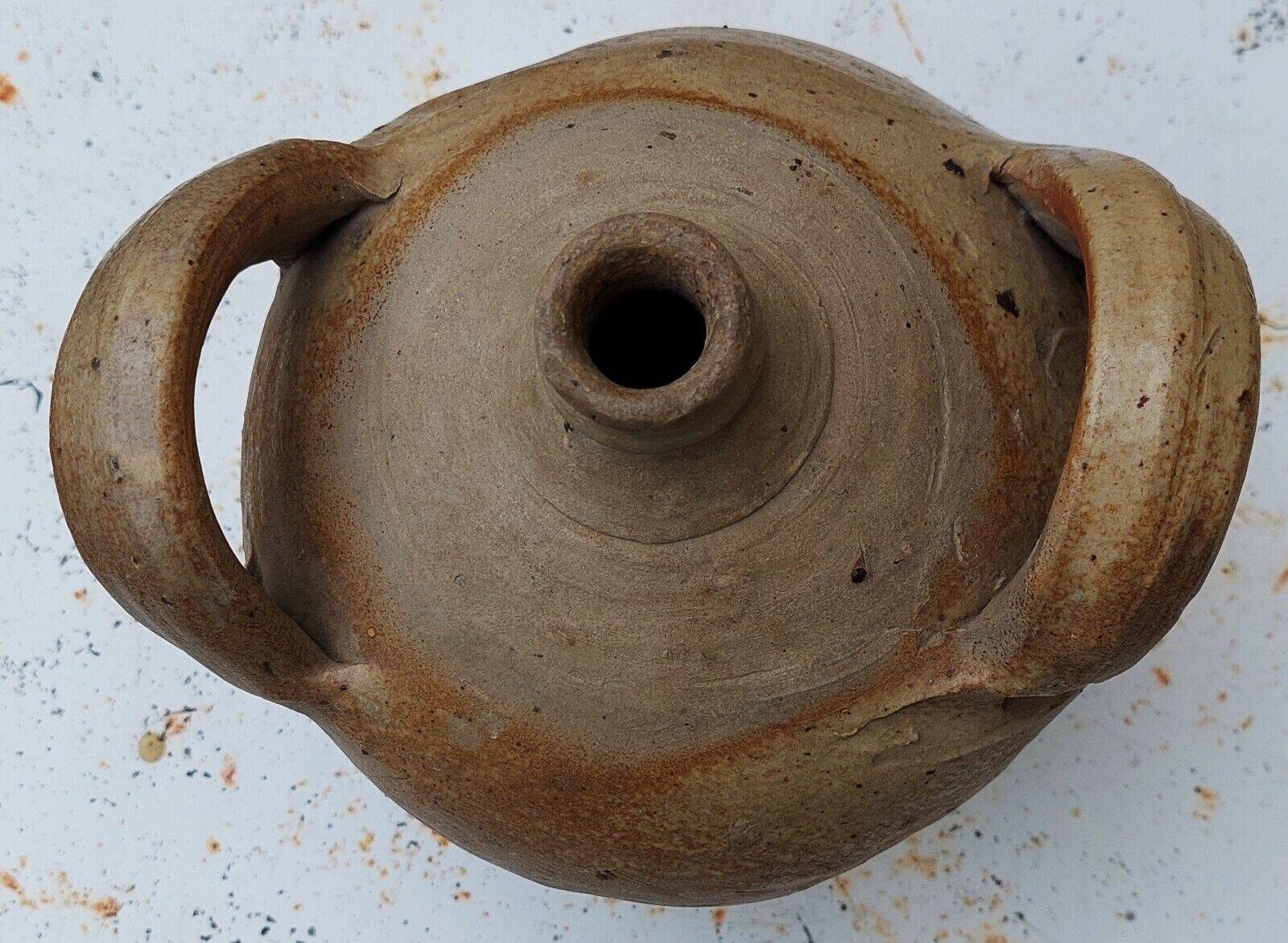 Stoneware jar from Puisaye, early 20th century.