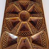 Oyster plate Digoin Sarguemines