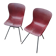 Pair of Pagholz chairs, Model 15074, by Elmar Flottoto in 1956