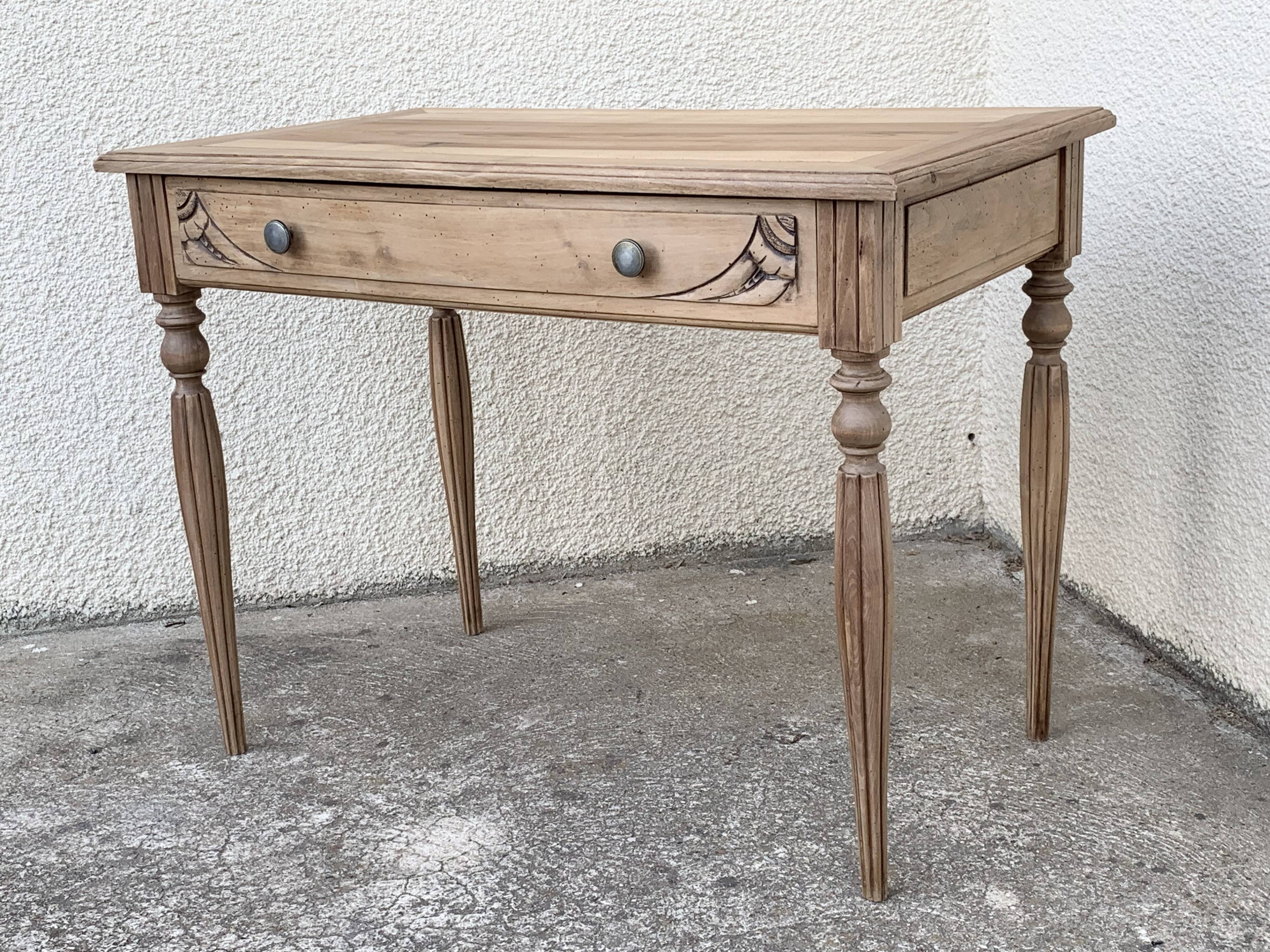 Art Deco office 1930 walnut raw wood