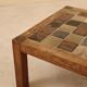 Glazed ceramic coffee table, Jean-Michel Doix, France, 1980s