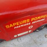 Joustra fire truck made of sheet metal