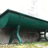 Large industrial gardener on feet