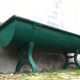 Jardinière industrielle sur pieds